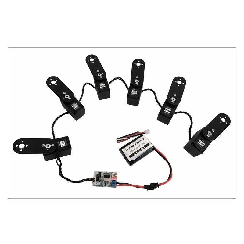 Newest LX-16A Serial bus steering gear/Intelligent serial port digital steering gear/High Torque High Accuracy for robot