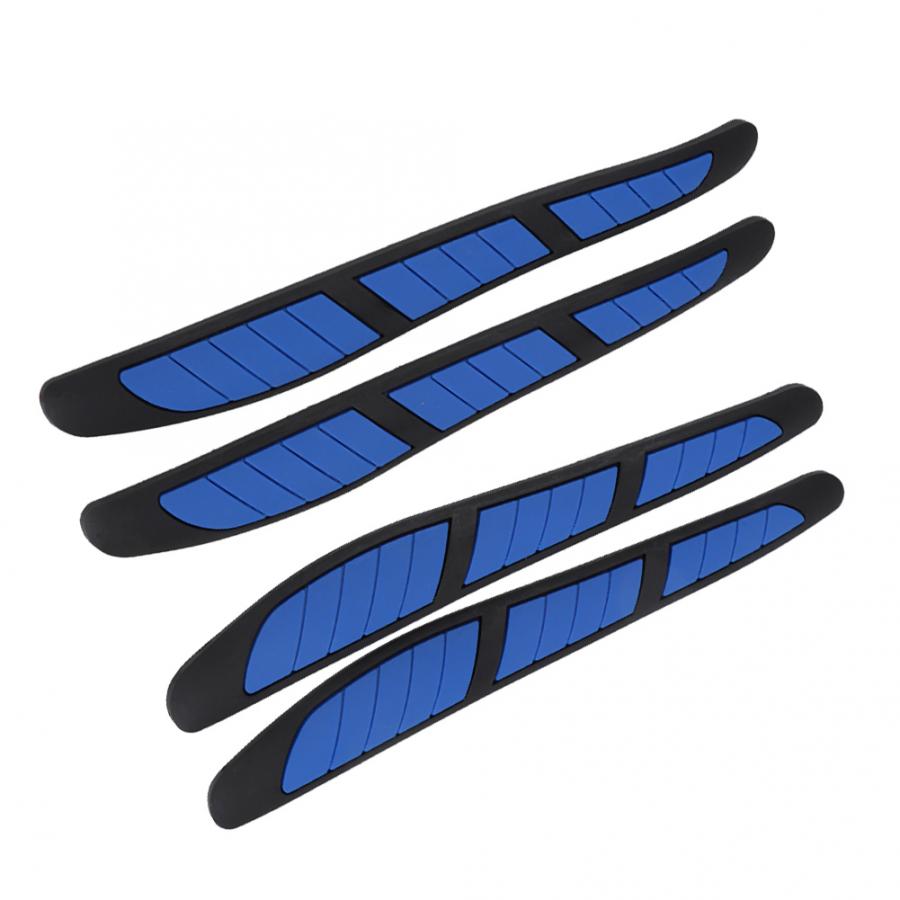 4 Auto Deurbeschermers Strips - Bescherm Tegen Krassen | Universeel Voor Meeste Auto's, SUV's | Koolstof Look