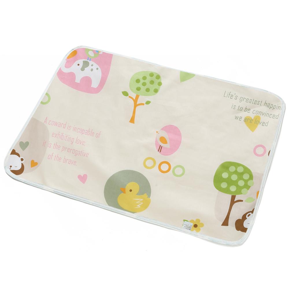 Babyble puslemåtte madras foldbar vandtæt nyfødt liggeunderlag rejsepudemåtter til babysengesæt 35*45cm: Mønster f
