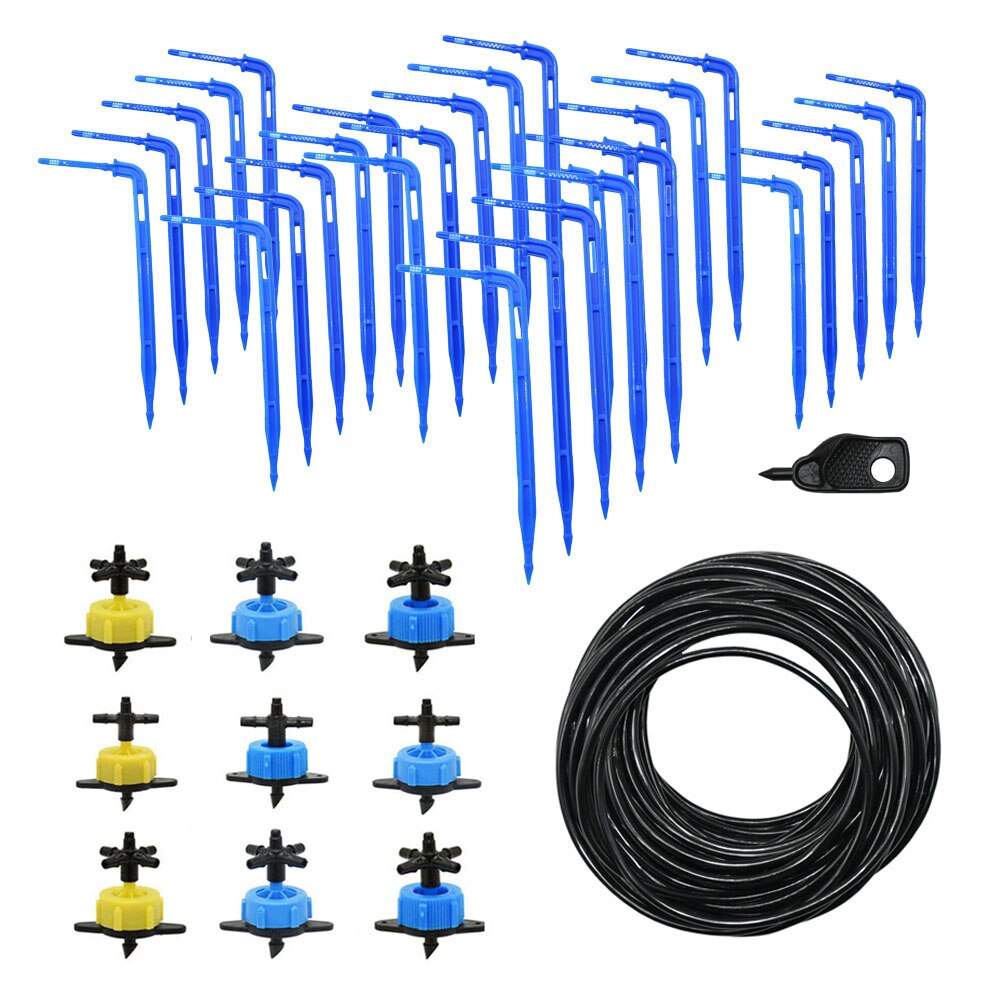 Greenhouse Drip Irrigation 2/4-Way Arrow Dropper Transmitter Irrigation Watering System With 2L/4L/8L Steady Flow Dripper