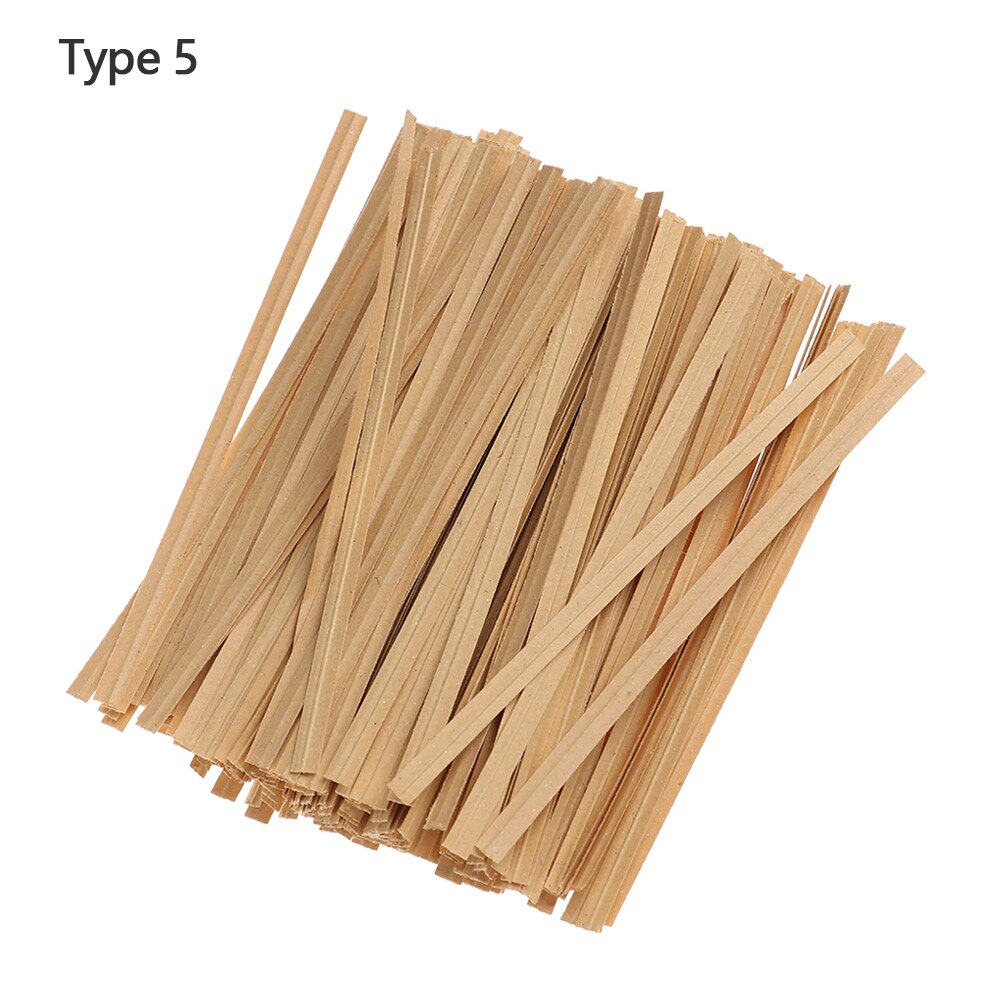 Bolsa para envolver , embalaje de corbata, panadería, de boda, bolsa para galletas y dulces, lazos de giro, especialmente para ti, suministros de herramientas de embalaje DIY, 200 Uds.: Type 5