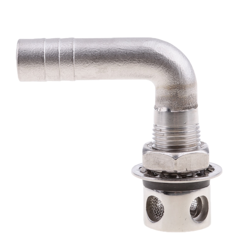 Stainless Steel Boat Marine Fuel Gas Tank Vent 90 Degree 16mm 5/8"