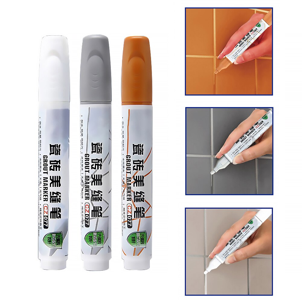 Plumas de de brecha de reparación Color recarga juntas pluma impermeable de moho a agentes de relleno pared pegamento ayudante de herramienta de costura, R