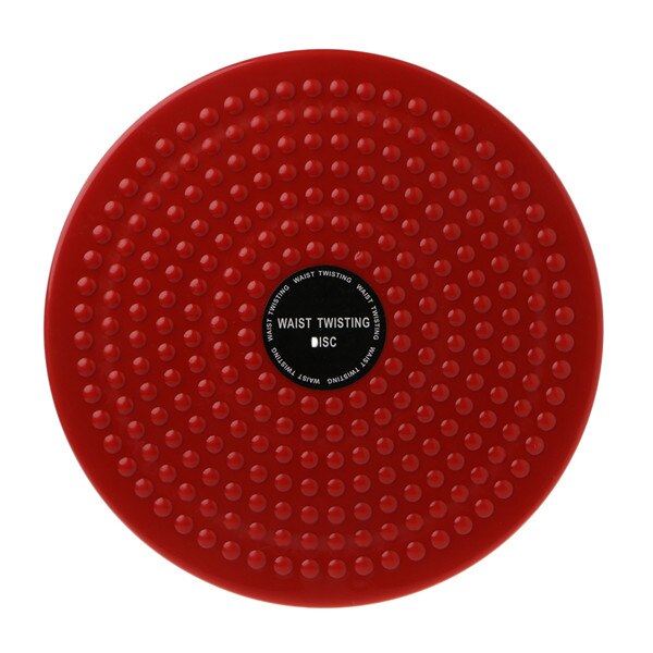 ABS Twist Taille Disc Board Body Building Fitness Slanke Twister Plaat Oefening Versnelling: Rood