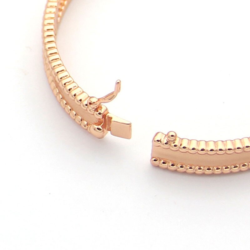 Sieraden geven vrouw manchet armband roségoud roestvrij staal eenvoudig roestvrij staal populaire koreaanse armband luxe