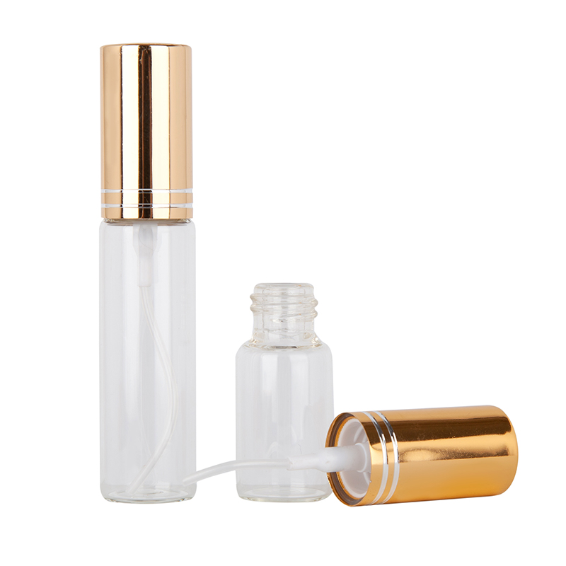 5Pcs 5ml 10ml Travel Portable Perfume Bottle Spray Bottles sample empty containers atomizer Mini refillable bottles