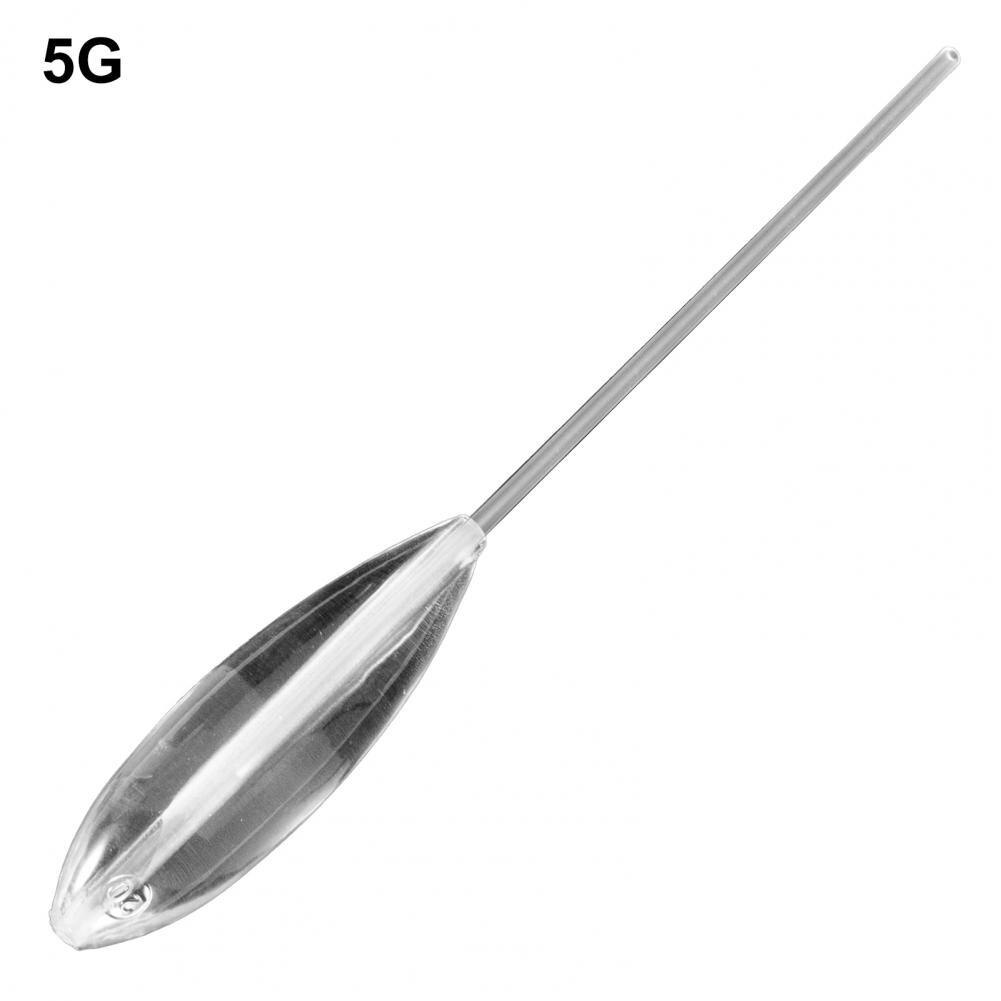 Boya de pesca ligera, boya de hundimiento, accesorio de pesca con ajuste libre, multiespecificación, buena dureza: 5g