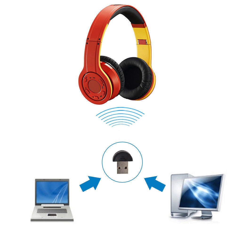 Mini USB Bluetooth V2.0 Dongle Adapter Draadloze Ontvanger voor PC Laptop Computer
