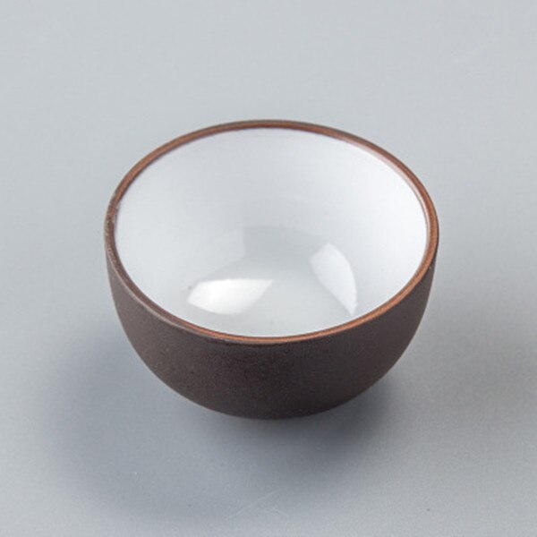 Tasse à thé en porcelaine, petit bol à thé en argile violette 25ml tasse à thé en céramique résistant à la chaleur, accessoires pour Service à thé: c