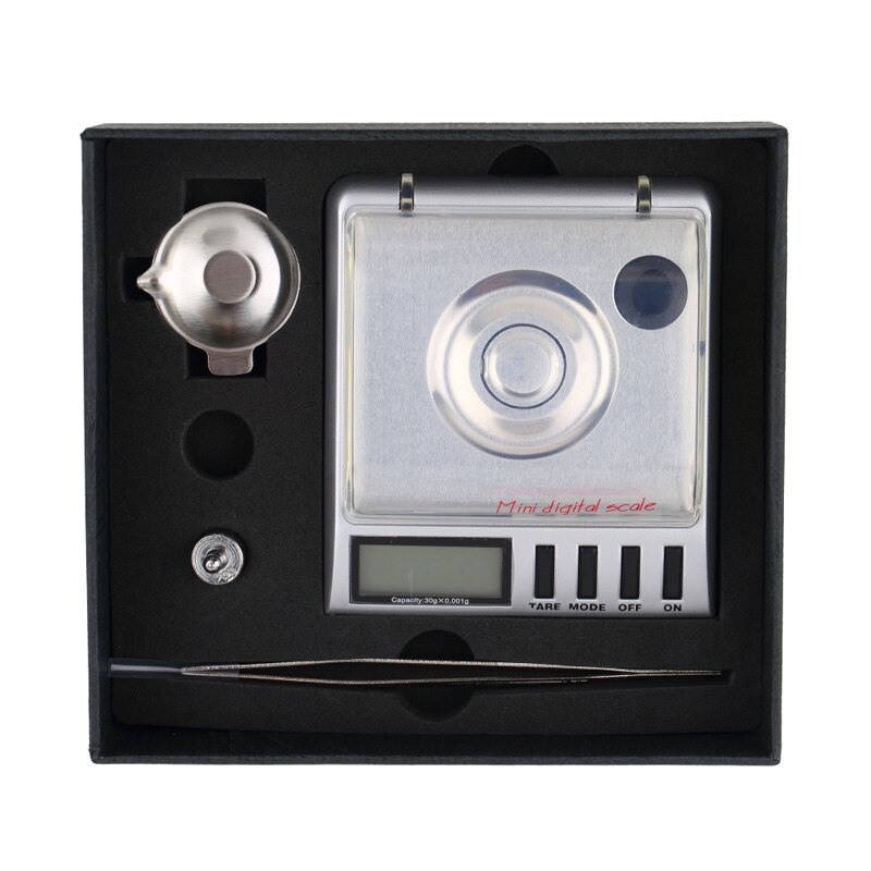 High precision 0.001g Digital Jewelry Diamond Scale Laboratory Balance gold herb Gram weight pocket Milligram Scale