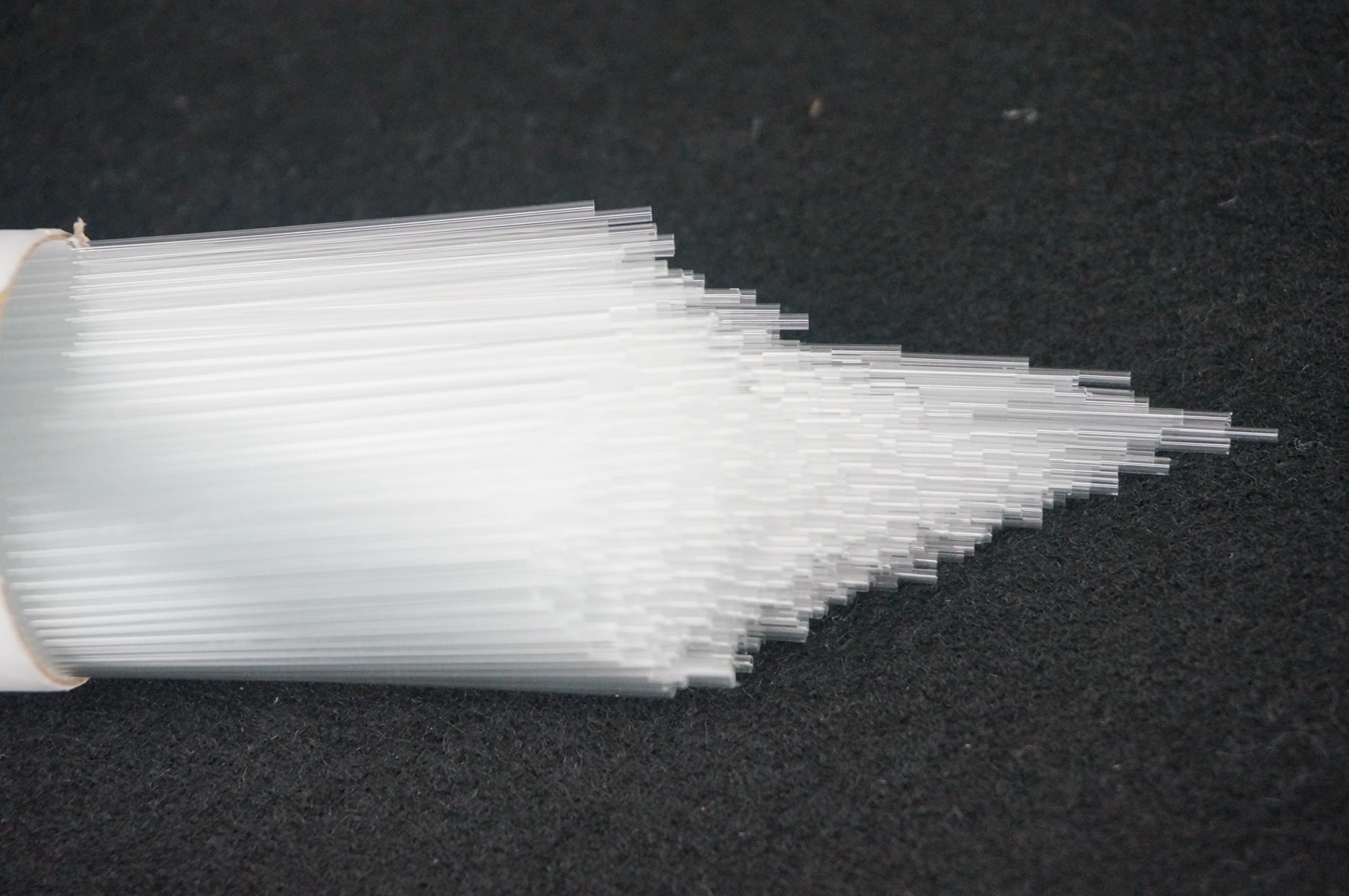 Tube capillaire en verre à bout ouvert, boîte de 1000 pièces, 0.1mm 0.3mm 0.4mm 0.5mm longueur 100mm, Point de fusion, les deux extrémités