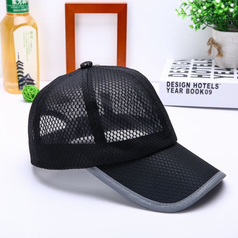 Tennis Cap Baseball Hoed Vrouwen Mannen Schuine Rand Patchwork Polyester Outdoor Sport Wandelen Vissen Mesh Golf Cap Hoofddeksels !