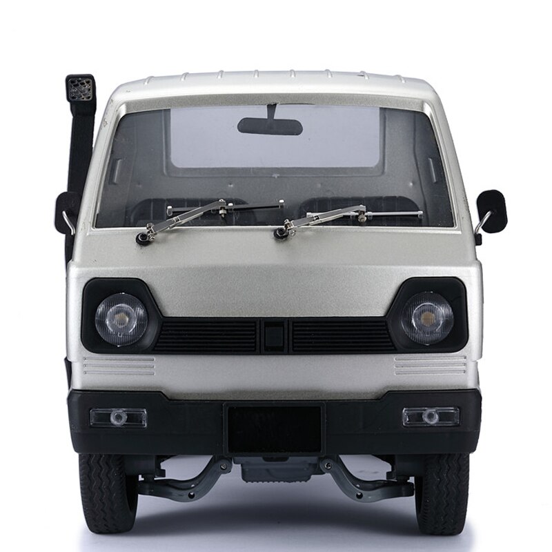 Per WPL D12 1/10 RC Truck Car Upgrade Parts simulazione in acciaio inossidabile accessori per specchietti retrovisori