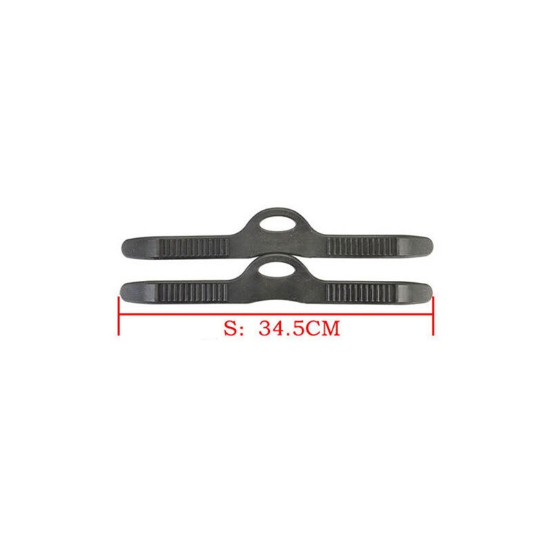2 PCS Snorkeling Adjustable Scuba Diving Swimming Fins Diving Foot Flipper Buckles Quick Release Fin Strap Buckles