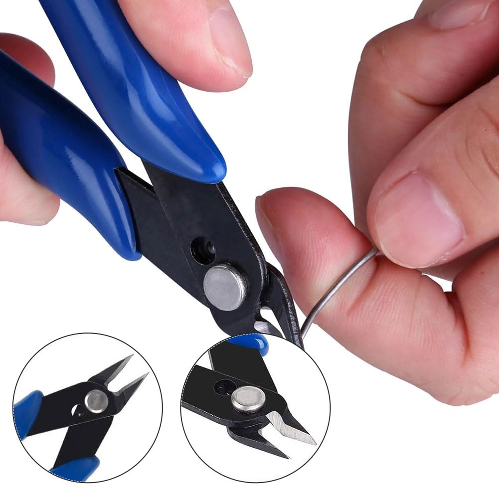 Gereedschapsset voor het maken van modellen – doe-het-zelf-knutsel- en hobbygereedschappen voor miniatuurbouw, automodellen, reparaties en montage – met opbergdoos