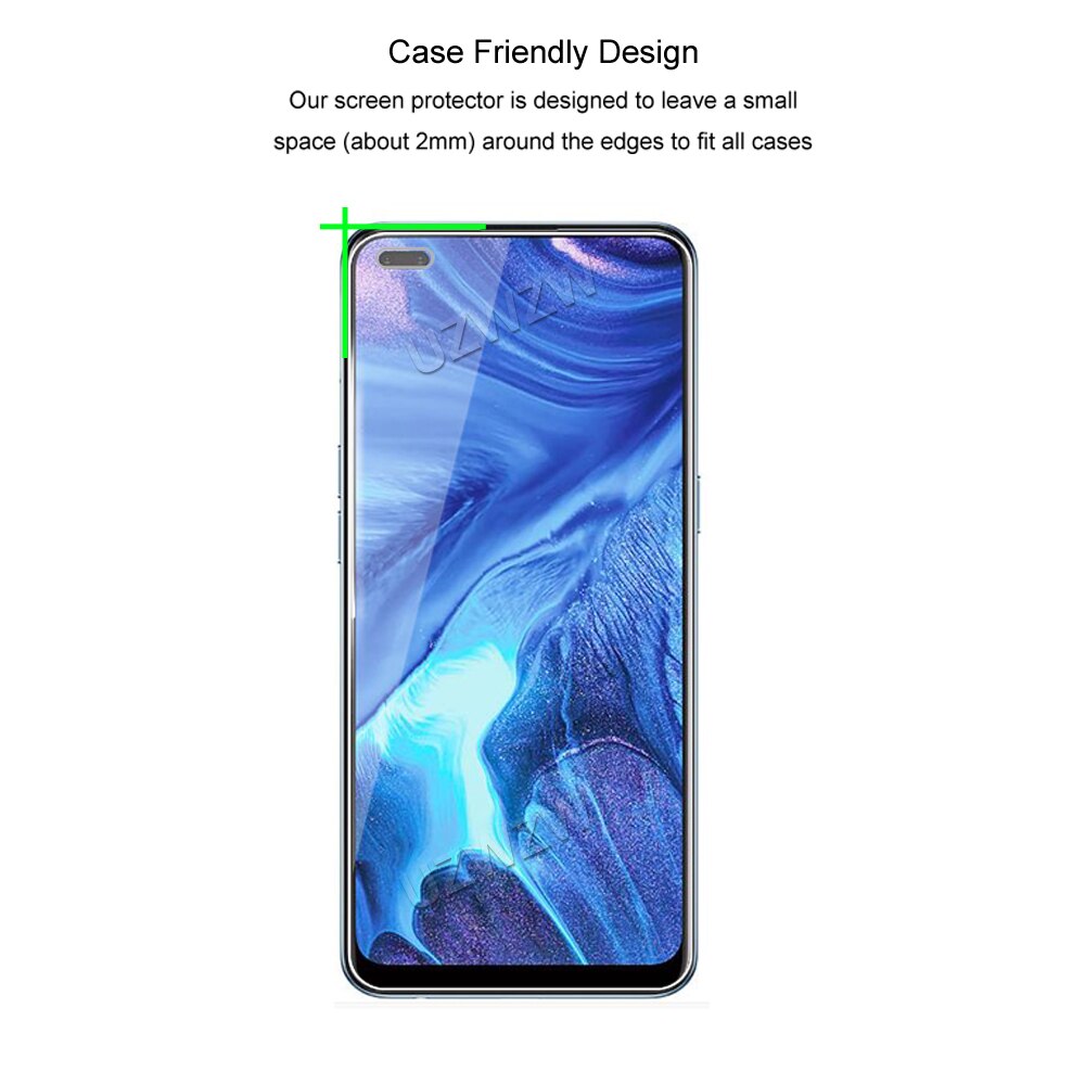 Für Oppo Reno4 ( 5G/4G) reno 4 Explosion nachweisen 2,5 D 0,26mm Gehärtetes Glas Anzeige-schutzfolien Schutz Schutz Film HD Klar
