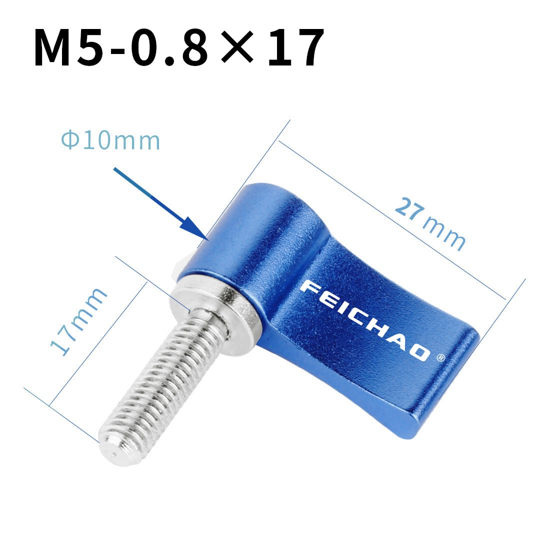 1x M4 M5 1/4 "tornillo de acero inoxidable 304 12mm 17mm 20mm ajustable abrazadera bloqueo adaptador en forma de L Llave. Accesorios de la cámara