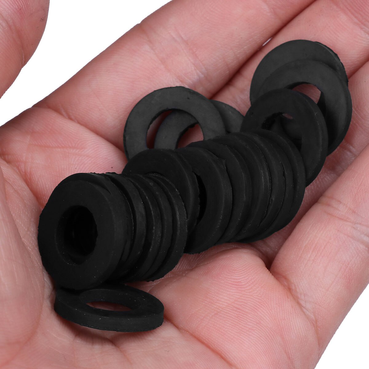 20 Flexibele Rubber Afdichtingen Bad Pijp O-Ringen Douche Slang Pakkingringetjes Duurzaam Ring Pakkingen Voor Douchekop Badkamer accessoires