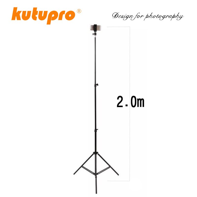 Kutupro 42-110cm1/4 kopf stativ leuchtturm fotografie studio lichter requisiten kamera stativ faltbare für Fotografie licht softbox