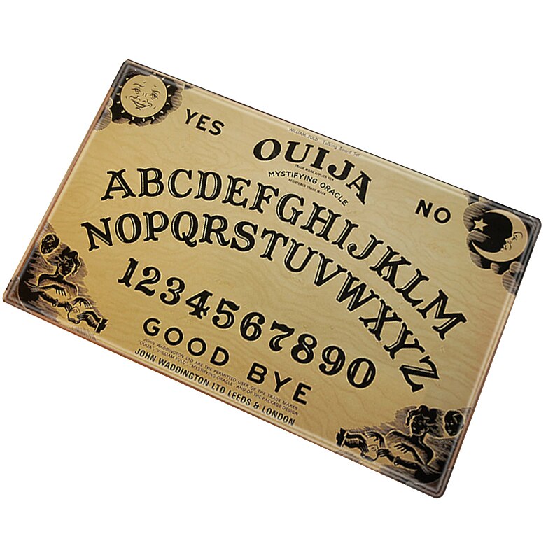 Ouija – Tapis de salle de bain, décoration de maison, entrée, Salon, chambre à coucher, cuisine: YELLOW