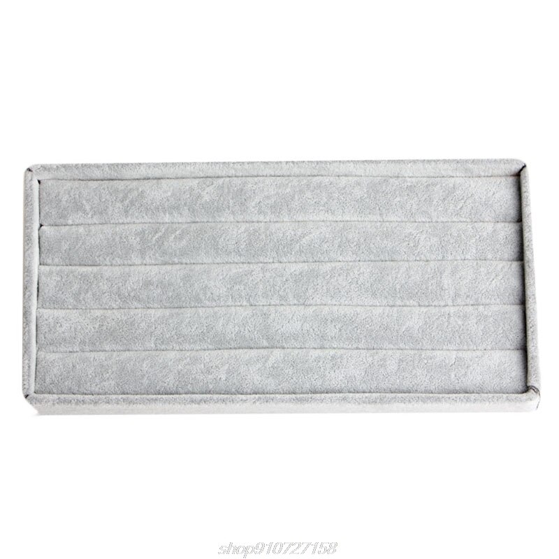 Samettikorusormus korvakoru näyttölaatikko tarjottimen pidike säilytysvitriinin järjestäjä  d14 20