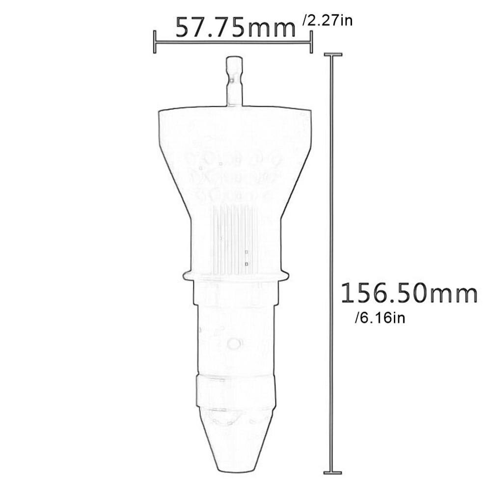 Electric Rivet Gun Turning Joint Pull Rivet Gun Nut Gun Rivet Pull Core Rivet Electric Drill Electric Upgrade Pull Rivet Gun