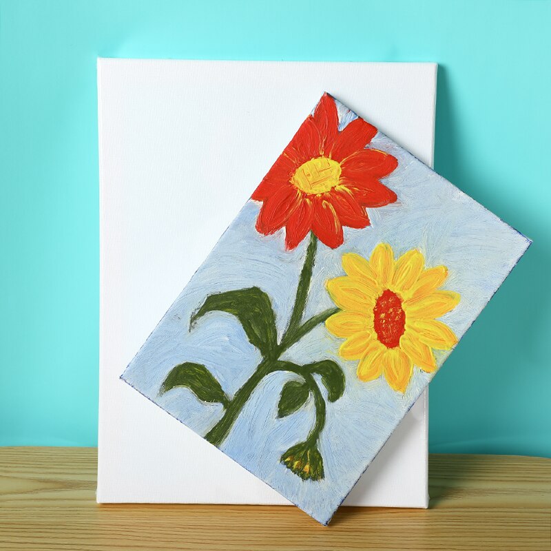 For Acrylic Oil Painting Watercolor Painting DIY Crafts Blank Screen Wooden Plate Frame Canvas Board Plate Art Artist