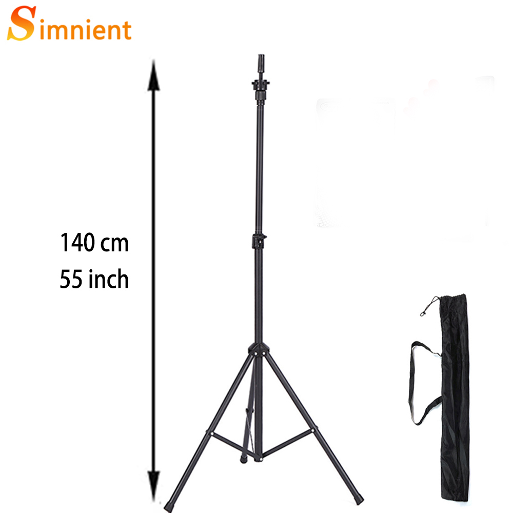 125Cm Mannequin Hoofd Houder Statief Voor Kappers Salon Training Hoofd Sterke Verstelbare Pruik Stand Statief Voor Pruik Maken: Lilac