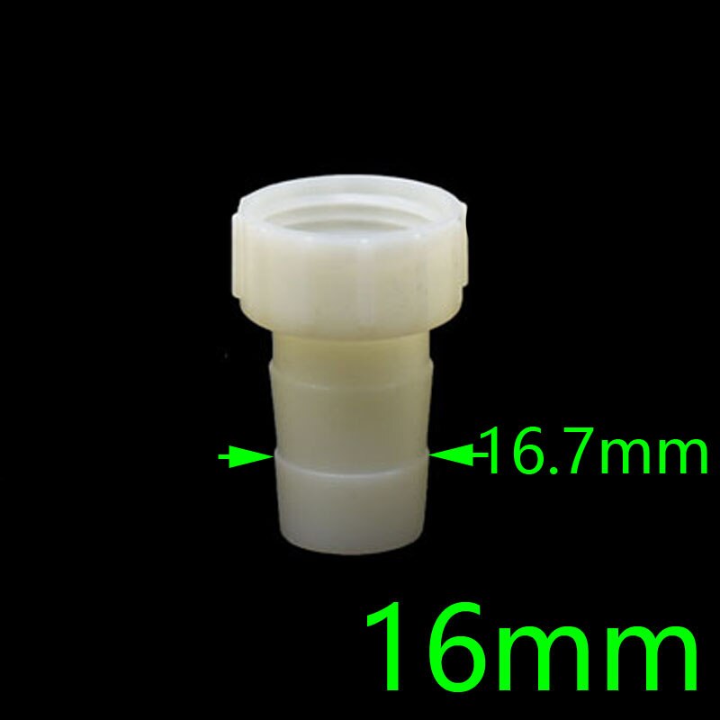 4mm 6mm 8mm 10mm 12mm 14mm 16mm 20mm to 1/2" Female barb connector Garden hose connector water pipe joint 1pc: 16mm