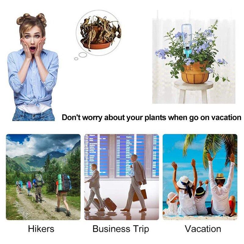 Adjustable Automatic Irrigation Pots System for Planting Irrigation System for Indoor and Outdoor Plants