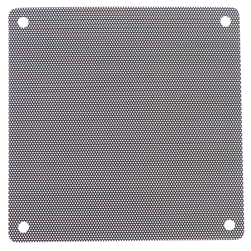10Pcs 12Cm Zwart Vierkant Fan Filter Pc Computer Mesh Stofdicht Case Cover 120 Mm Fan Dust Filter Cooler