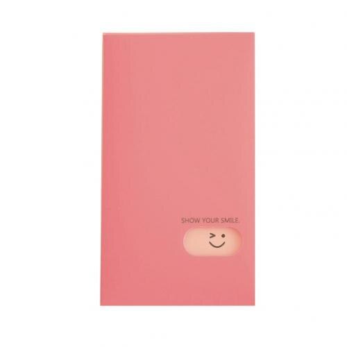 Portable 120-Pocket Album Photocard Business ID Name Cards Holder Organzier: Red