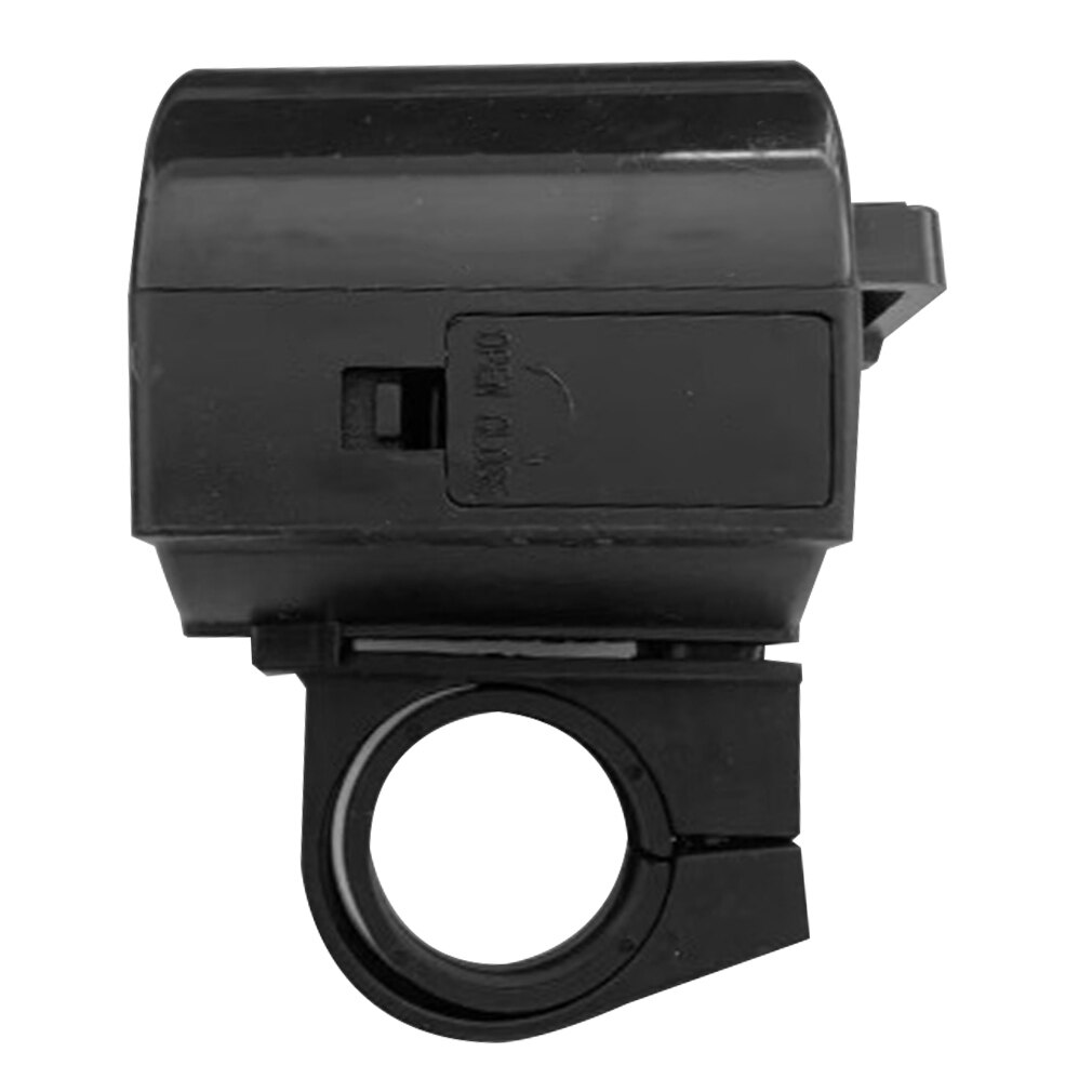 Mini bocina electrónica para bicicleta, campana para manillar de bicicleta eléctrica, anillo de alarma Ultra fuerte, alimentado por batería, rotación de 360 grados