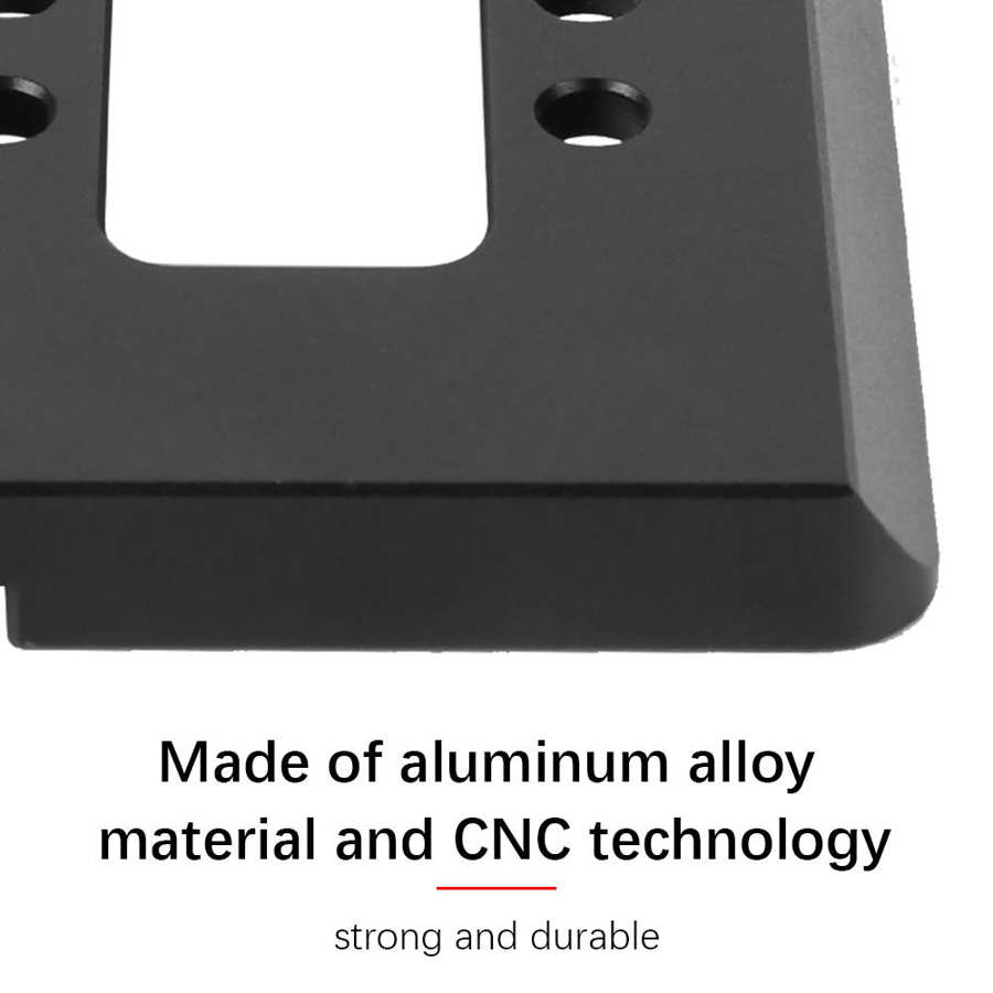 Universal Metal Quick Release Plate Tripod Ballhead Mount Adapter for DSLR Camera Supplies Quick Release Plate