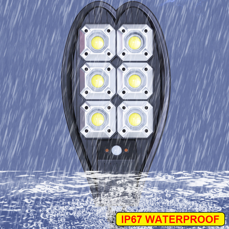 IP67 Waterproof Upgrade Outdoor LED Solar Light 5000w Powerful Solar Lamp 3 Modes Garden Light Street Lamp With Motion Sensor