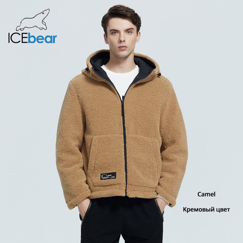 Icebear Winter Vrouwen Jas Korte Katoenen Jas Polar Fleece Jas Unisex Kleding MWC20966D: M519 / 46