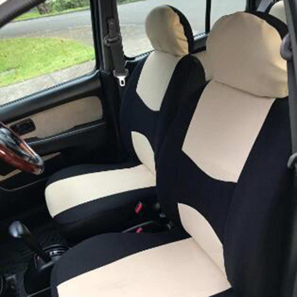 4 Kleuren Stijl Voor Achter Universele Auto Stoelhoezen Luxe Leuke Auto Stoelhoezen Voertuigen Accessoires