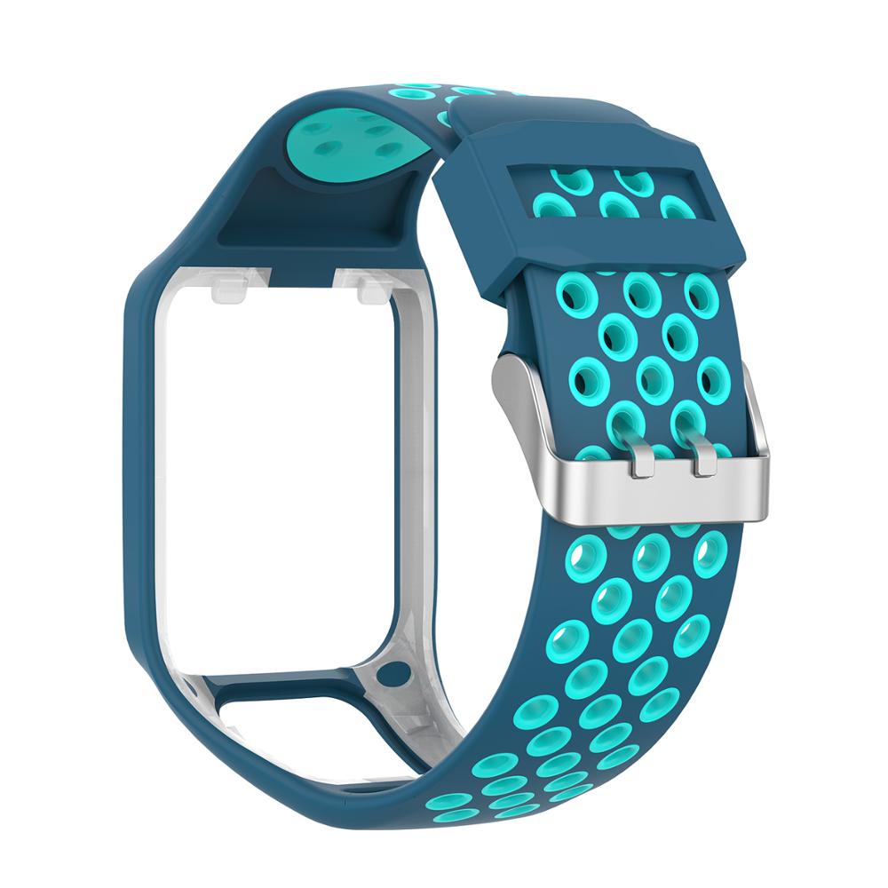 Silikon Band Strap Für Tomtom Runner 2/3 Sport Uhrenarmbänder TPE Handgelenk Gurt Für Tomtom Adventurer/Golfer 2/Funken/3 musik Armband