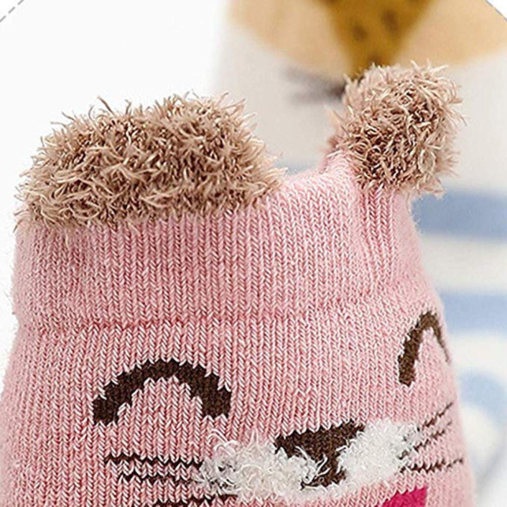 Baby Sokken Herfst Winter Sok Houden Warm Jongens Meisjes Leuke Sokken Stripped Cartoon Mode Toevallige Baby Sokken