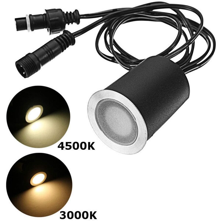 Thrisdar 10/16PCS LED Deck Licht IP67 Wasserdicht Pathway boden Licht Edelstahl Landschaft Garten Terrasse Rasen Scheinwerfer