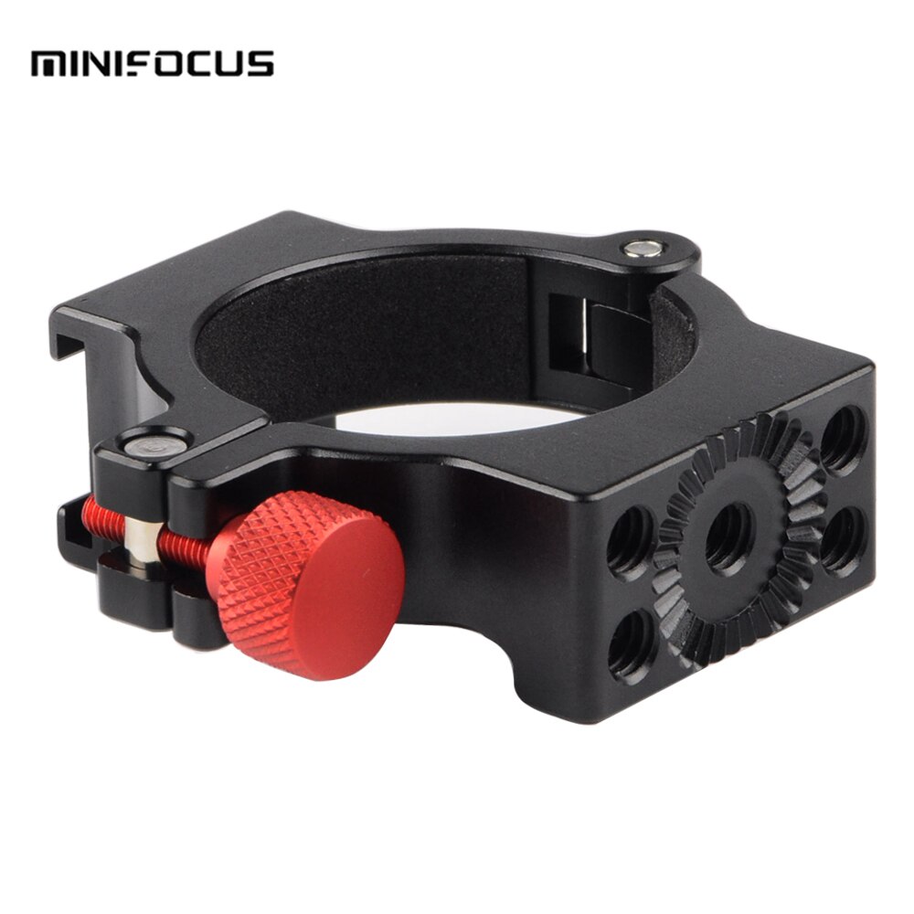 Adapterring-verlängerungsclip mit blitzschuh für zhiyun smooth 4 gimbal gear rosettenhalterung mit mikrofon-/led-licht-/monitor-anschluss