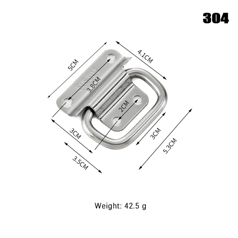 1Pc Schrank Flight Case Solide Möbel Hardware Klapp Griff Für Werkzeug Box Edelstahl Schublade Kleiderschrank Einfache Installation: Orange