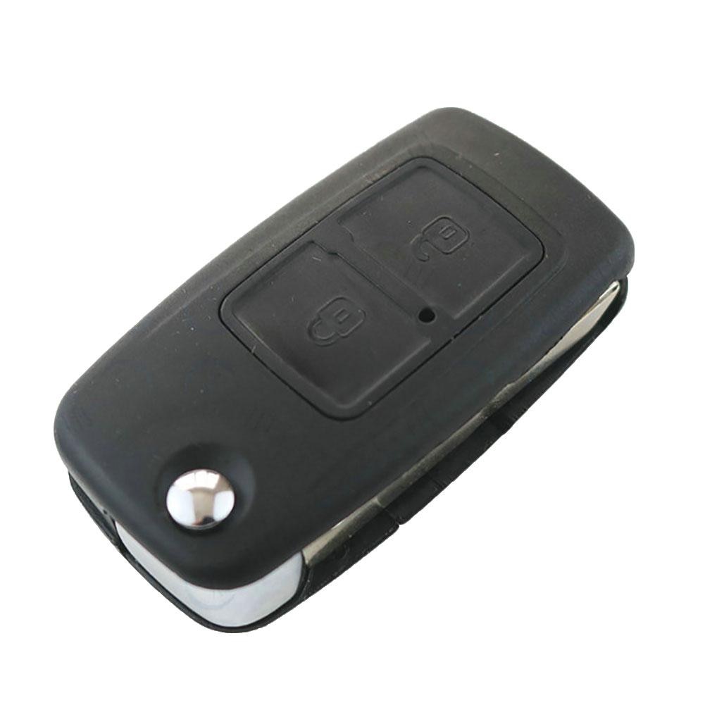 Okeytech 2 Knoppen Voor Chery A5 Fulwin Tiggo E5 A1 Pasen Car Key Case Remote Key Shell Fob Blanco Sleutel vouwen Flip Ongecensureerd Blade