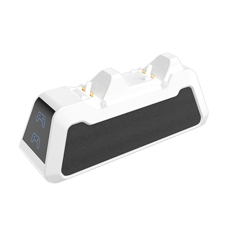 Doppelladestation mit griff für  ps5 gamepads, zubehör-basishalterung, adapterladegerät