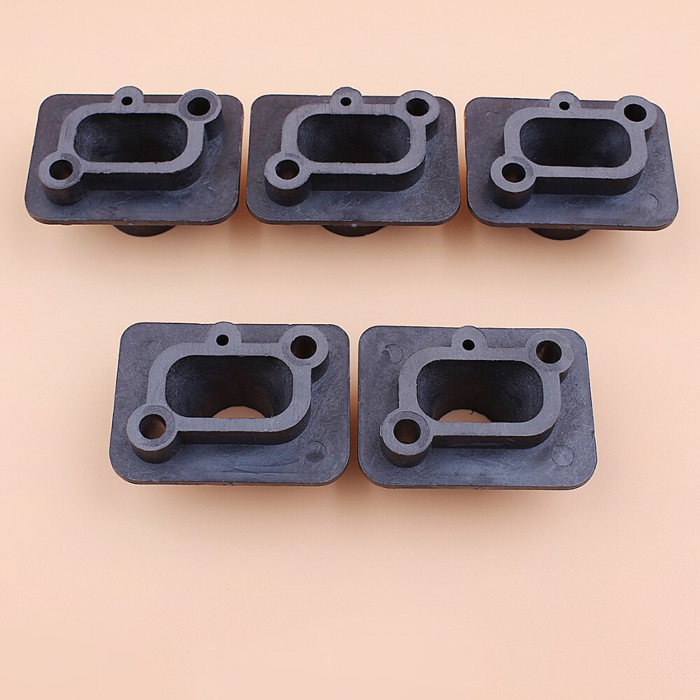 Connecteur de carburateur, collecteur d'admission, adaptateur de Base, outils de pièces de débroussailleuse, 40-5 43CC 52CC 5 pièces/lot