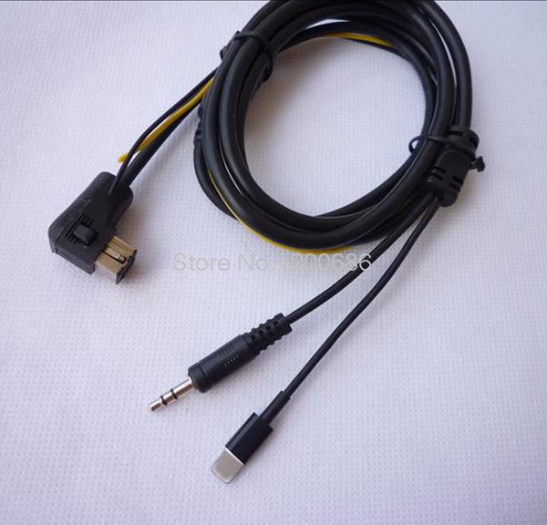 Voor Pioneer CD IP-BUS Aux-ingang Kabel Adapter om iPhone 5 S 6