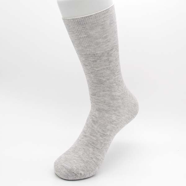 Calcetines para diabéticos para pacientes hipertensos, calcetín para prevenir venas varicosas, Material de algodón de bambú, Unisex, 0045: gray