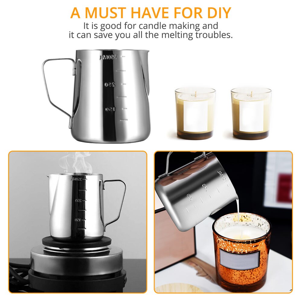 Kaars Melting Pot Wax Smelten Cup Maken Gieten Pot Wax Smelten Pot Kaars Voor Thuis Diy Kaars Pot
