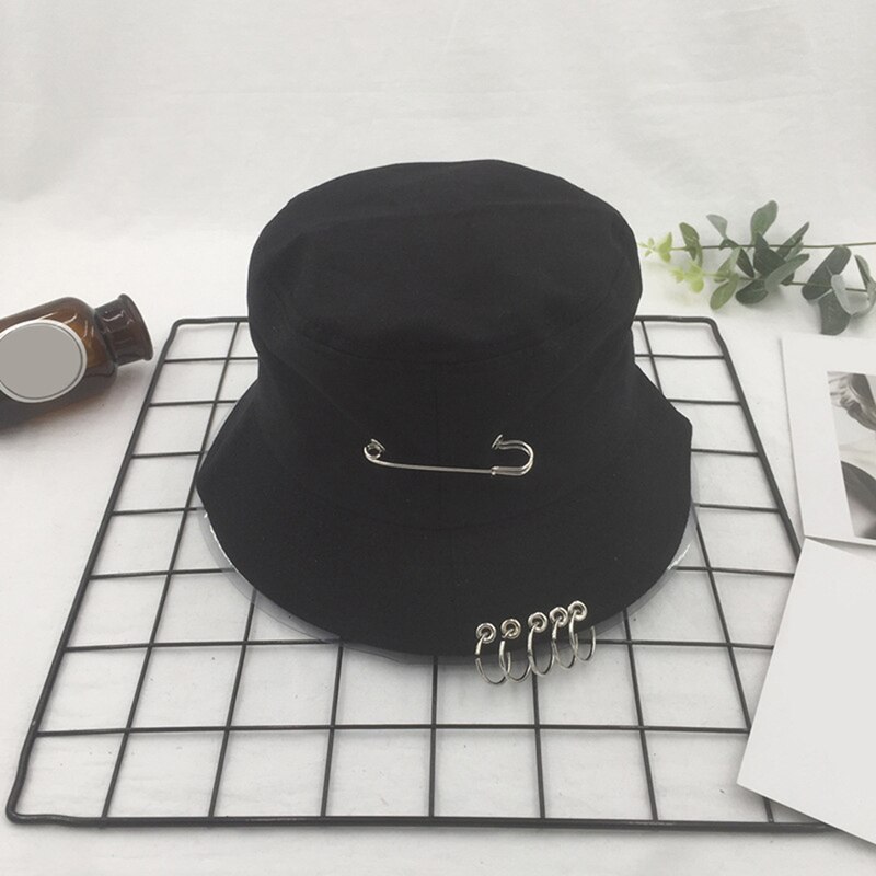 Sammenleggbar fiskehette jernring sykling bøtte lue sommer høst fiske sol lue fisker casual hatter unisex