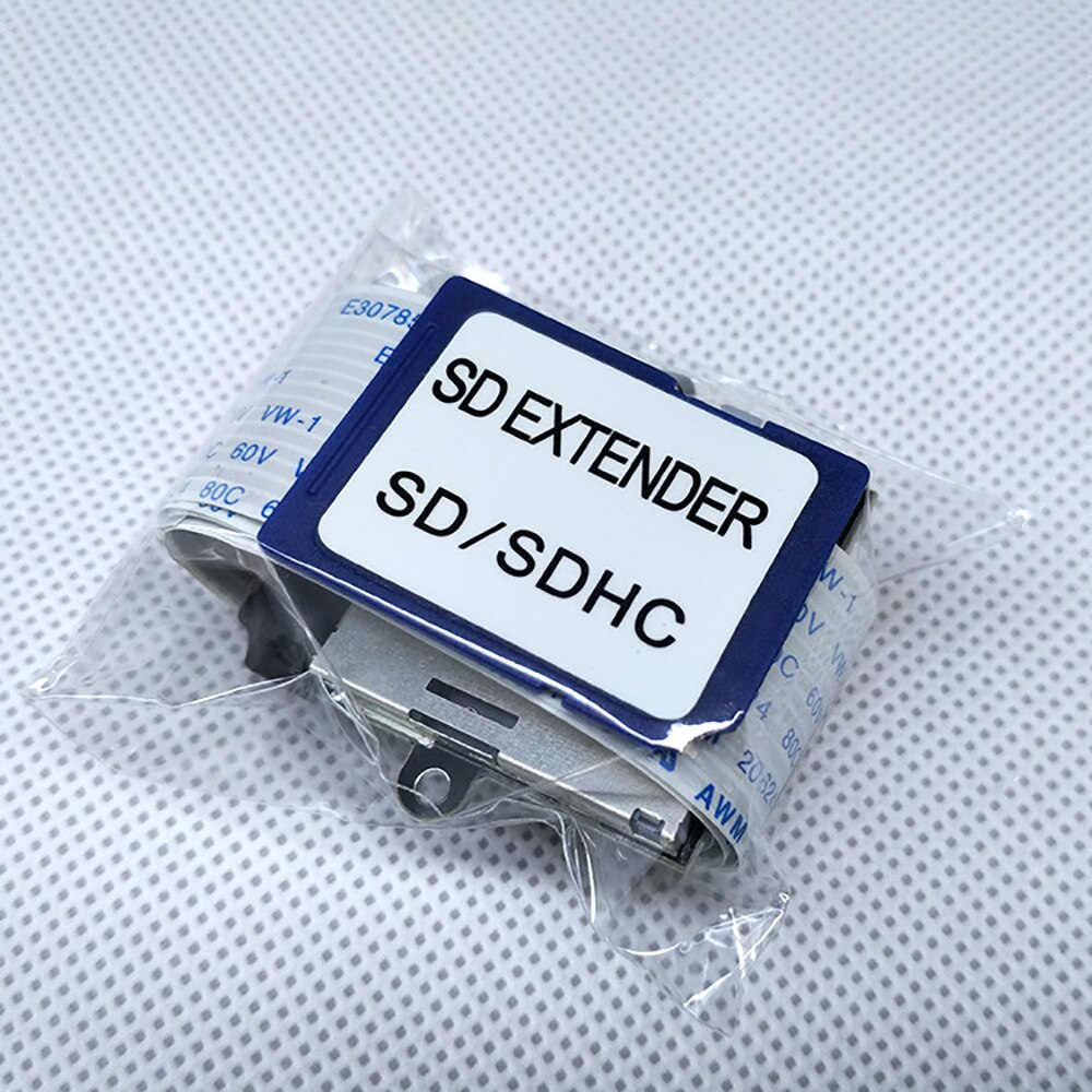 Sd Naar Sd-kaart Verlengkabel Kaart Lezen Adapter Flexibele Extender Micro Sd Naar Sd/Sdhc/Sdxc geheugenkaart Extender Cord Linker